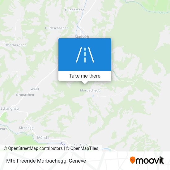 Mtb Freeride Marbachegg map