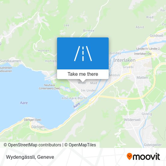 Wydengässli map
