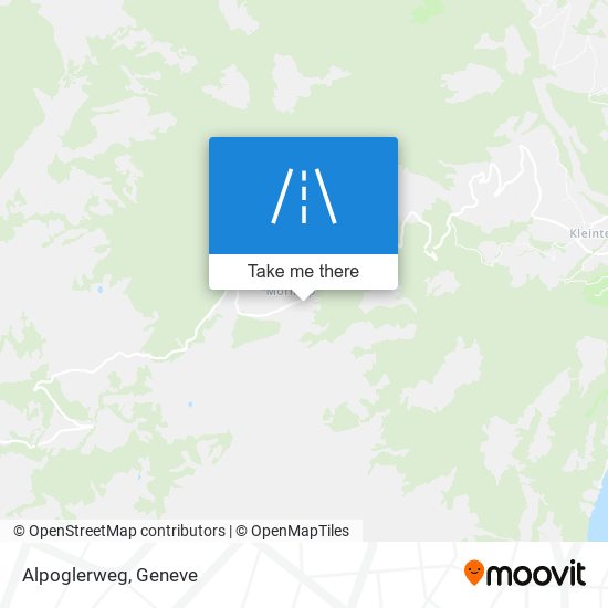 Alpoglerweg map