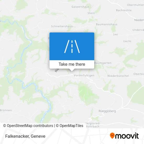 Falkenacker map