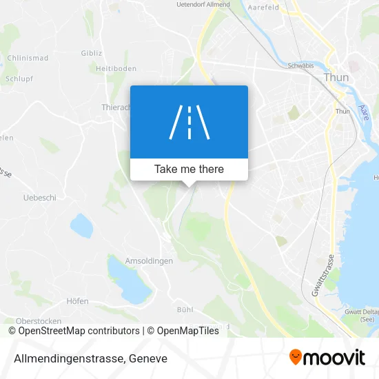 Allmendingenstrasse map