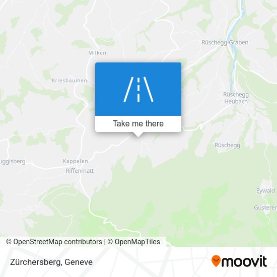 Zürchersberg map