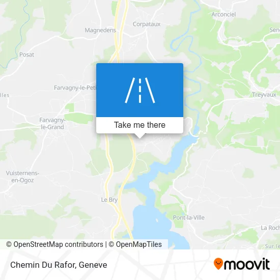 Chemin Du Rafor map