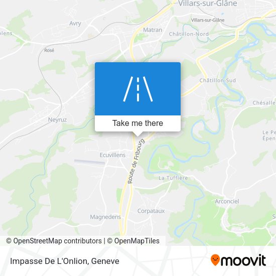 Impasse De L'Onlion map