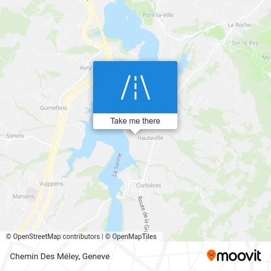 Chemin Des Méley map