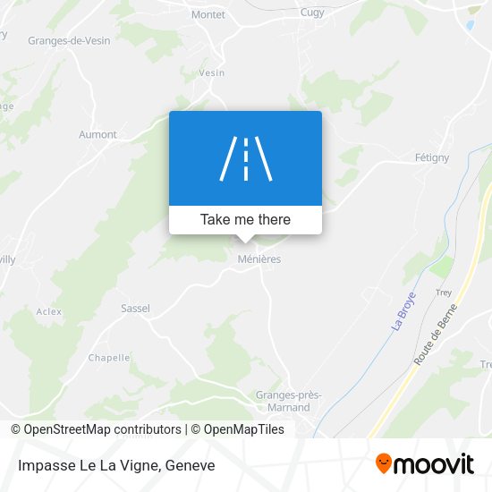 Impasse Le La Vigne map