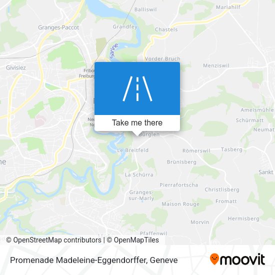 Promenade Madeleine-Eggendorffer map
