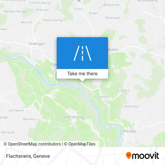 Flachsnera map