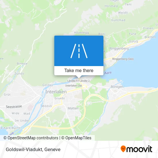 Goldswil-Viadukt map
