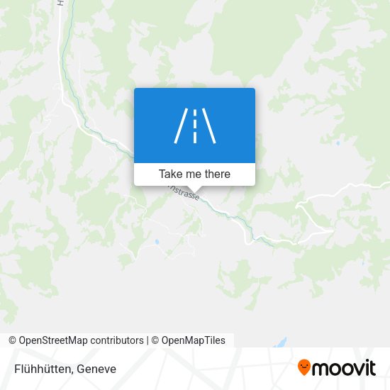 Flühhütten map