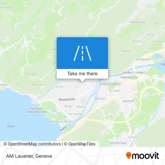 AM Lauener map