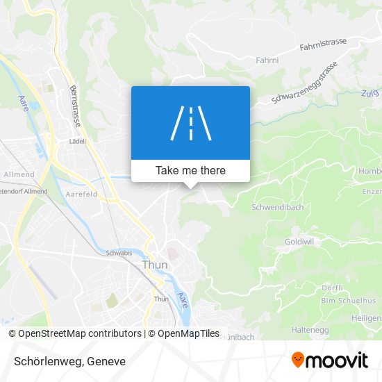 Schörlenweg map