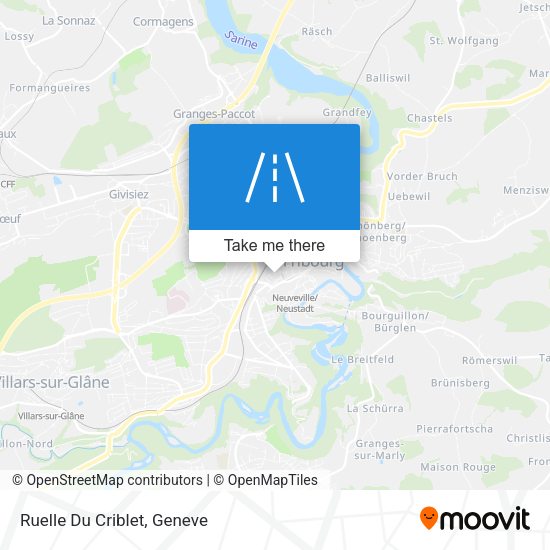 Ruelle Du Criblet map