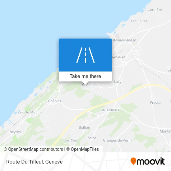 Route Du Tilleul map