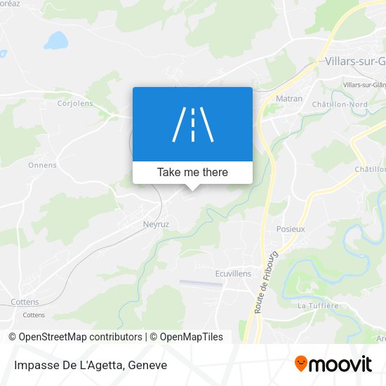 Impasse De L'Agetta map
