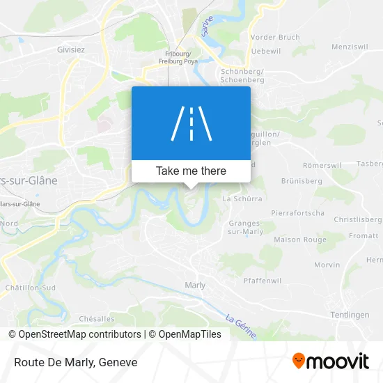 Route De Marly map