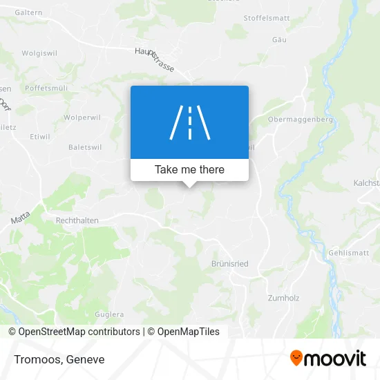 Tromoos map