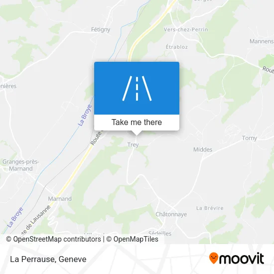 La Perrause map