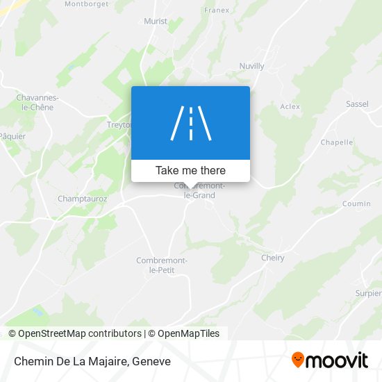 Chemin De La Majaire map
