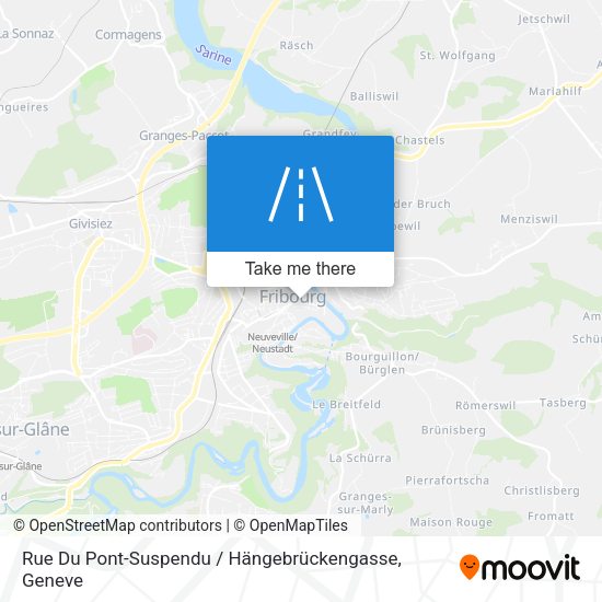 Rue Du Pont-Suspendu / Hängebrückengasse map