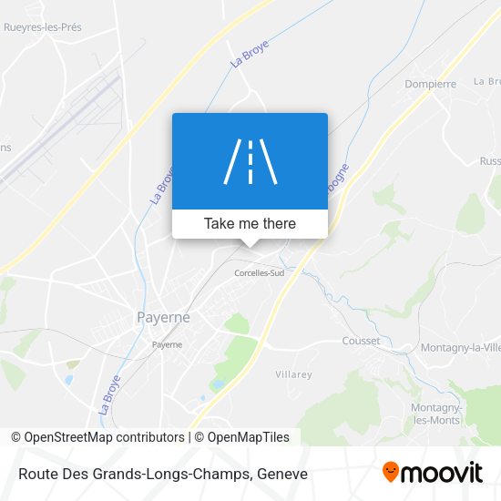 Route Des Grands-Longs-Champs map