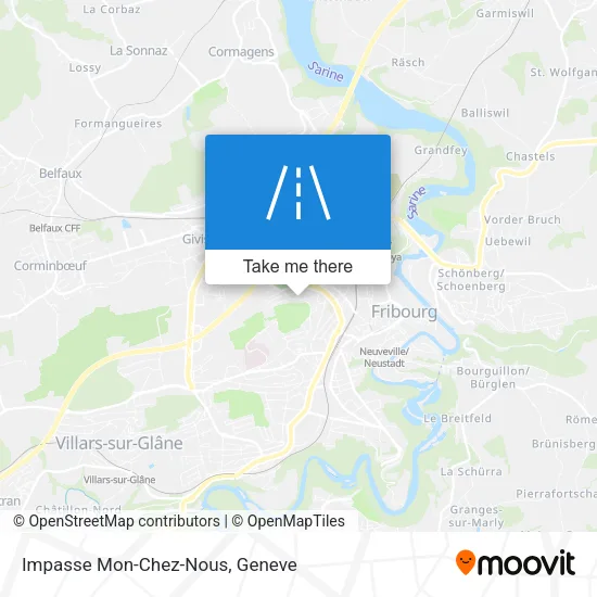 Impasse Mon-Chez-Nous map