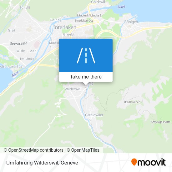 Umfahrung Wilderswil map