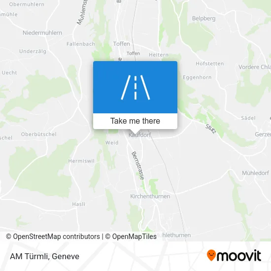 AM Türmli map