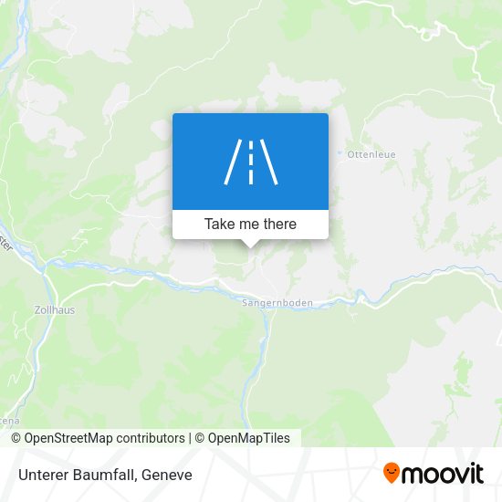 Unterer Baumfall map