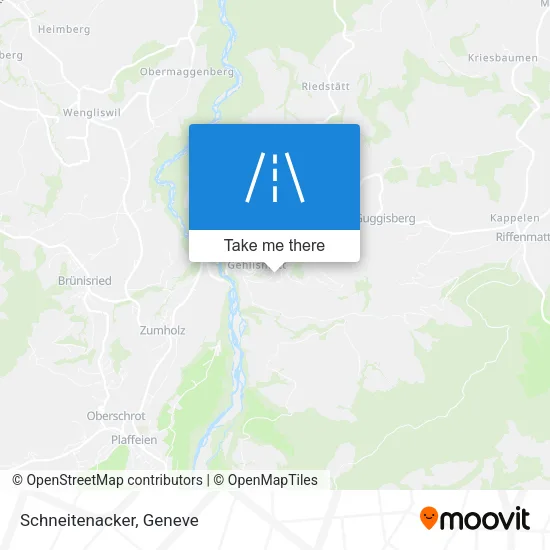 Schneitenacker map