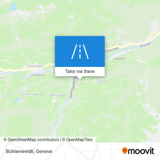 Bühlenweidli map