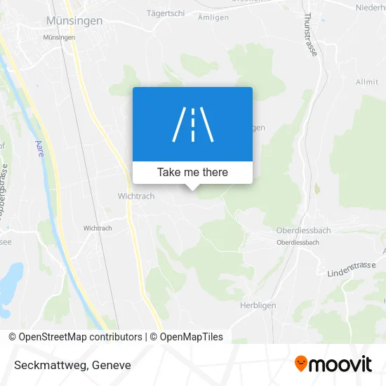 Seckmattweg map