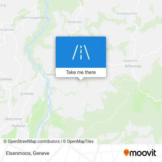Elsenmoos map