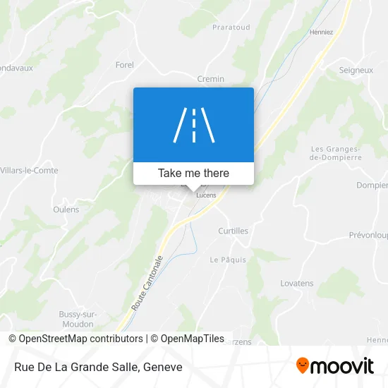 Rue De La Grande Salle map