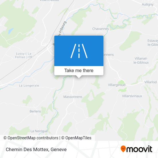 Chemin Des Mottex map