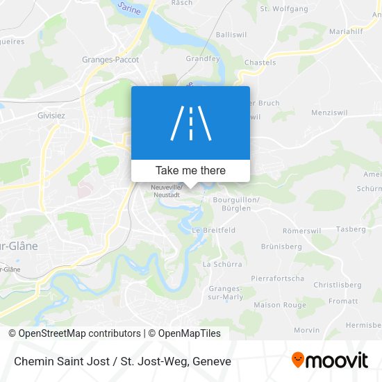 Chemin Saint Jost / St. Jost-Weg map