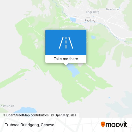 Trübsee-Rundgang map