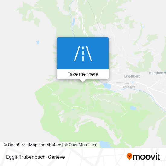 Eggli-Trübenbach map