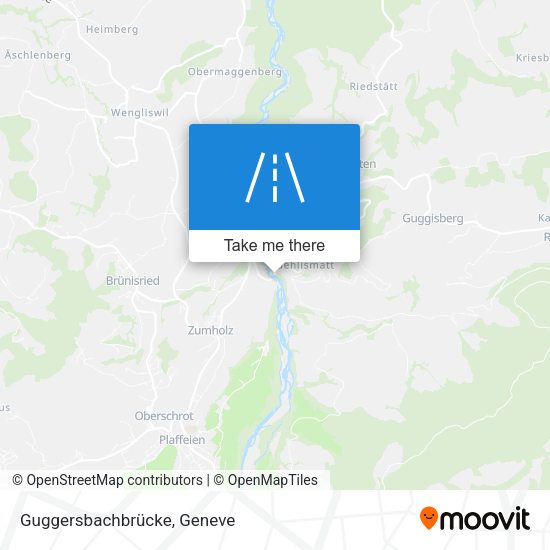 Guggersbachbrücke map