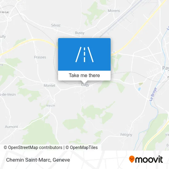 Chemin Saint-Marc map
