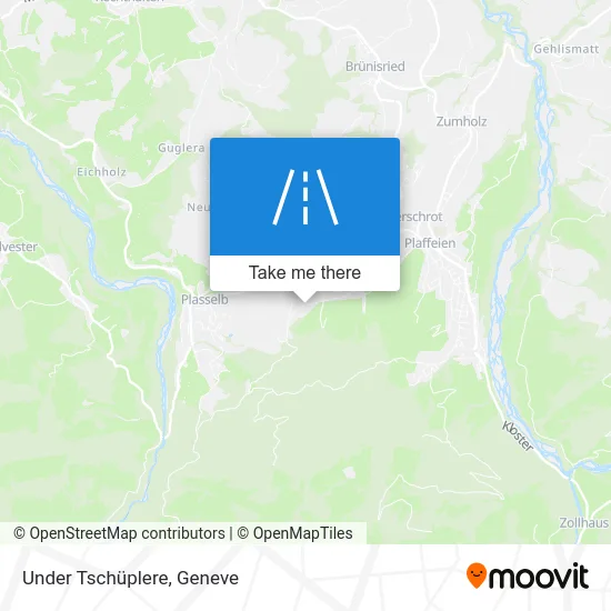 Under Tschüplere map