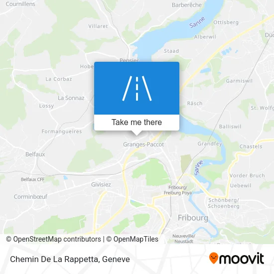 Chemin De La Rappetta map