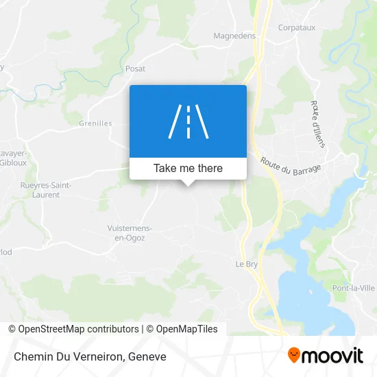 Chemin Du Verneiron map