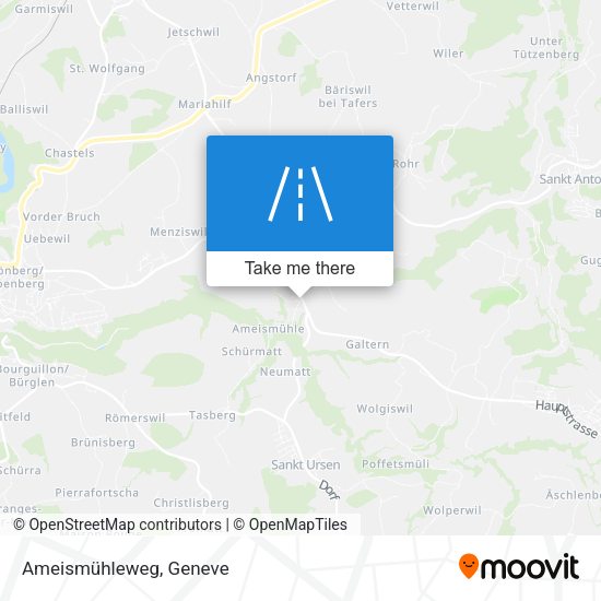 Ameismühleweg map