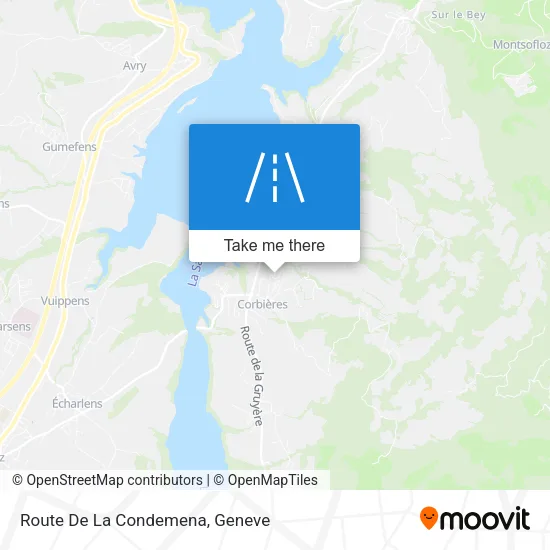 Route De La Condemena map