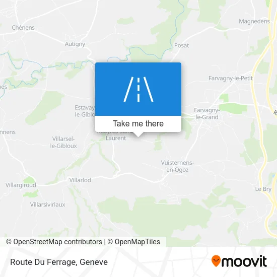 Route Du Ferrage map