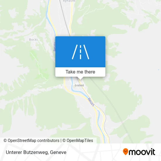 Unterer Butzenweg map