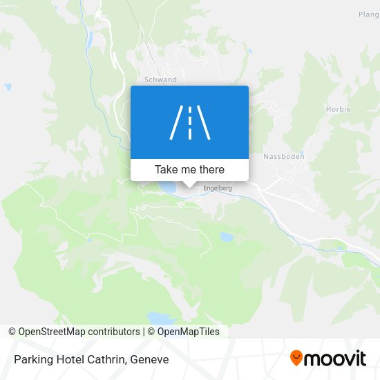 Parking Hotel Cathrin map