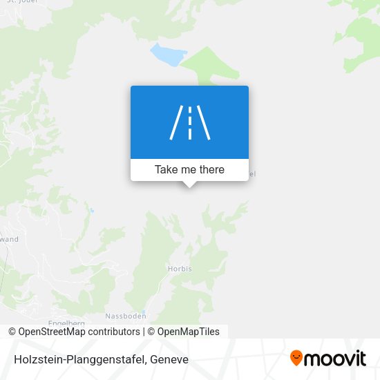Holzstein-Planggenstafel map