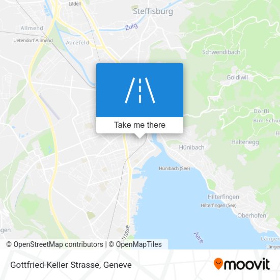 Gottfried-Keller Strasse map